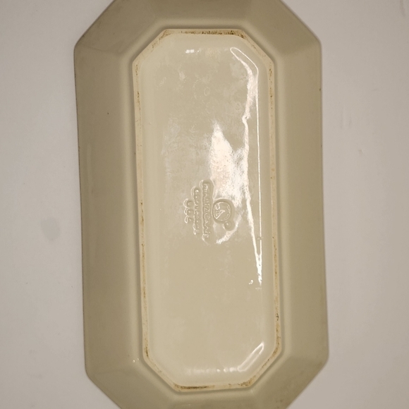 2/$30 Pfaltzgraff Yorktowne Floral 12" Bread Serving Platter Tray Plate - Picture 8 of 9